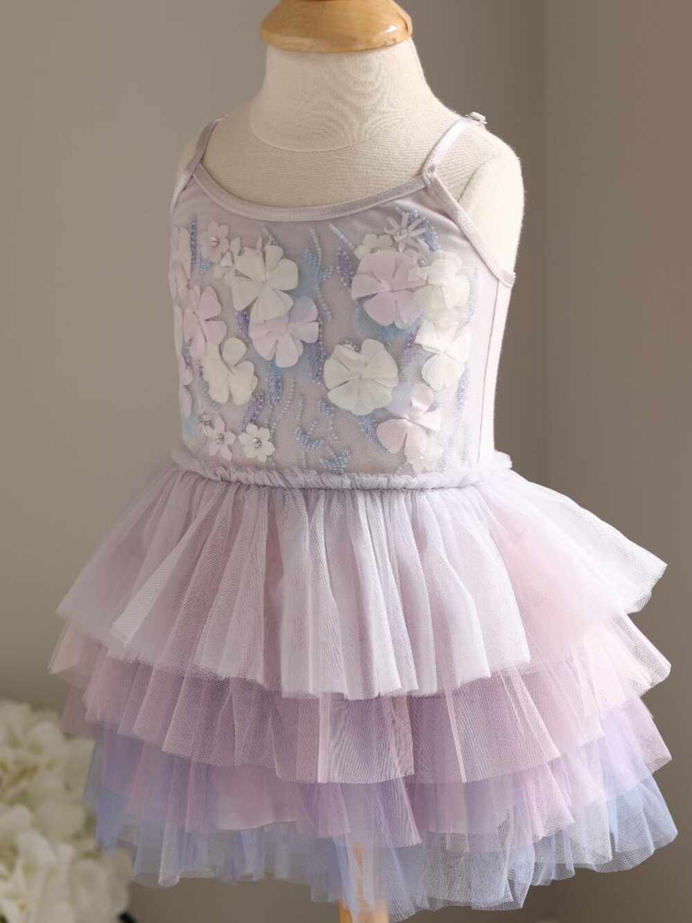 Tutu Du Monde Bebé Dress Charmed Fields 3-6 Months Milestone Portrait NWT